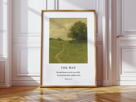 The Way Pathway Psalm 16 Landscape