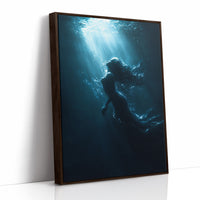 Beneath Rays In Azure Depths