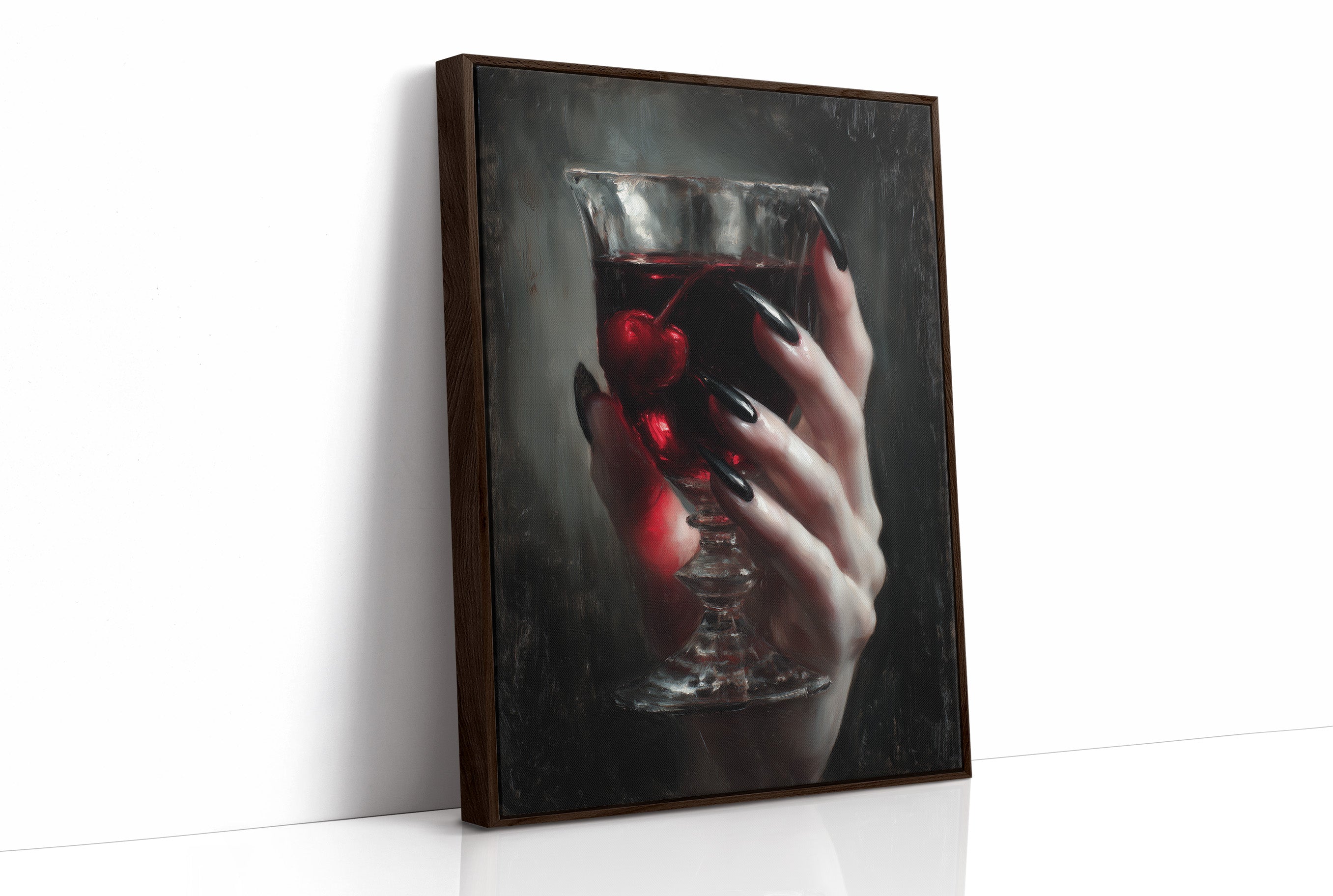 Crimson Secrets In Crystal Glass