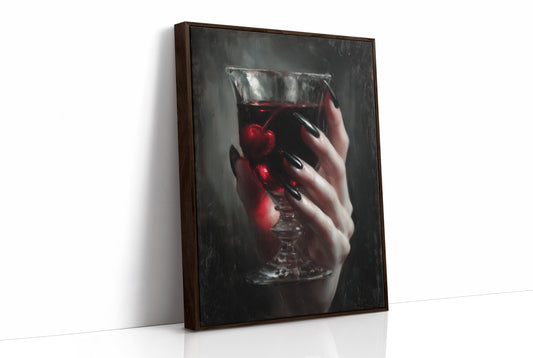 Crimson Secrets In Crystal Glass