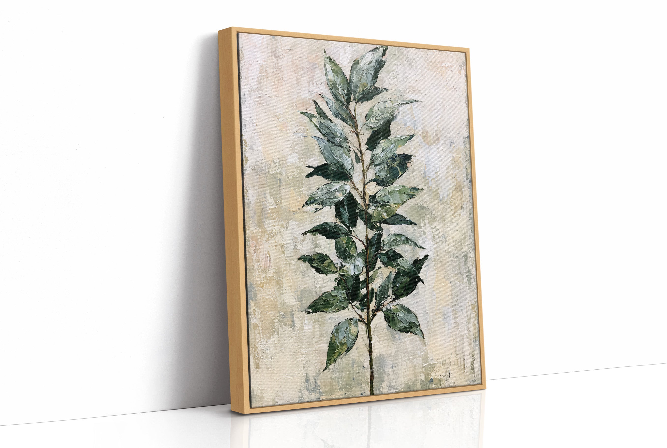 Single Stem, Textured Neutrals