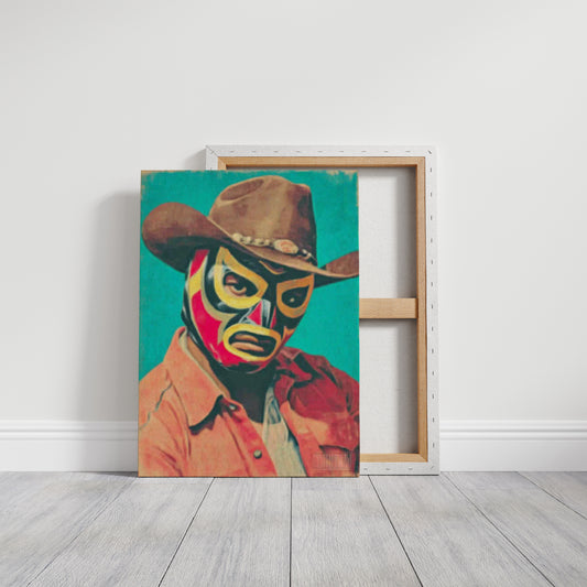 The Masked Cowboy Stands Tall