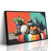 Citrus Morning Meets Desert Clay