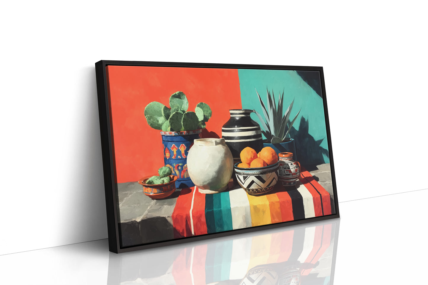 Citrus Morning Meets Desert Clay