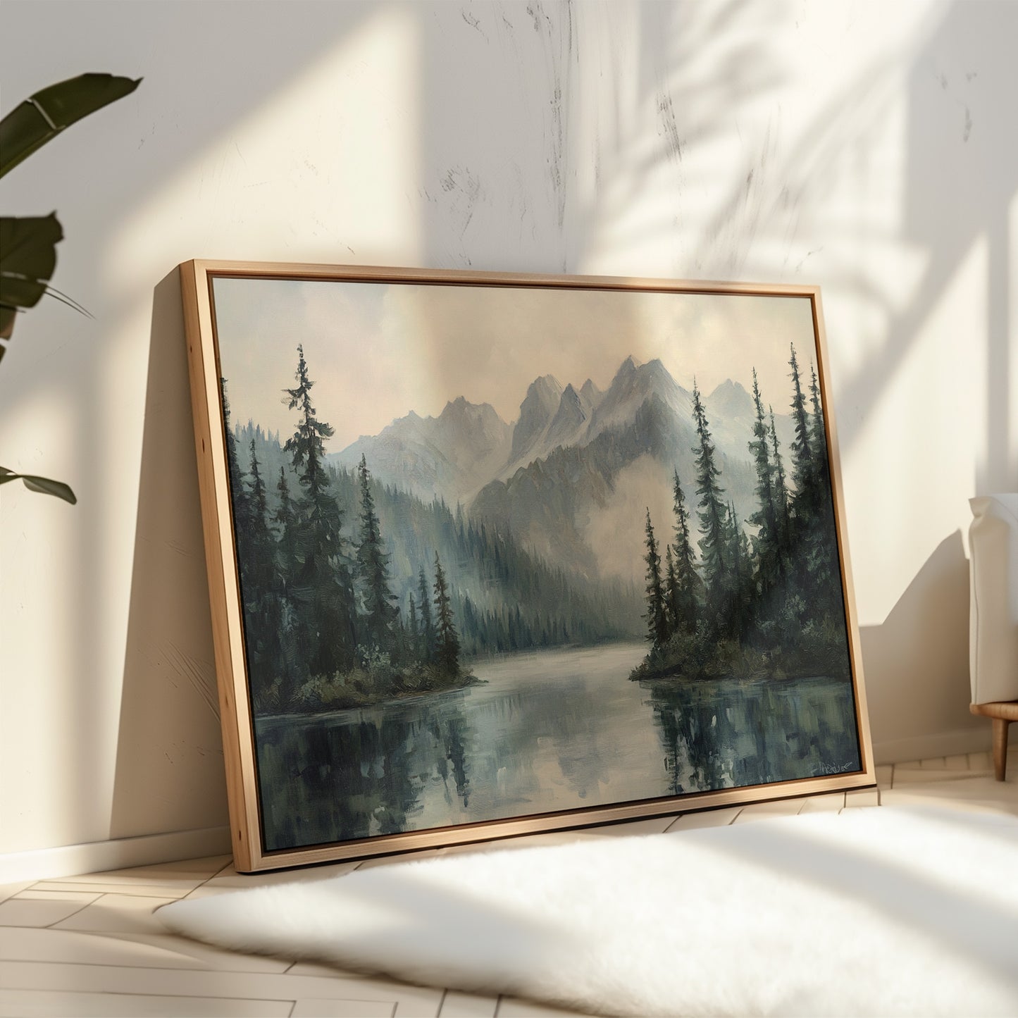 Where the Mountains Sleep in Silence