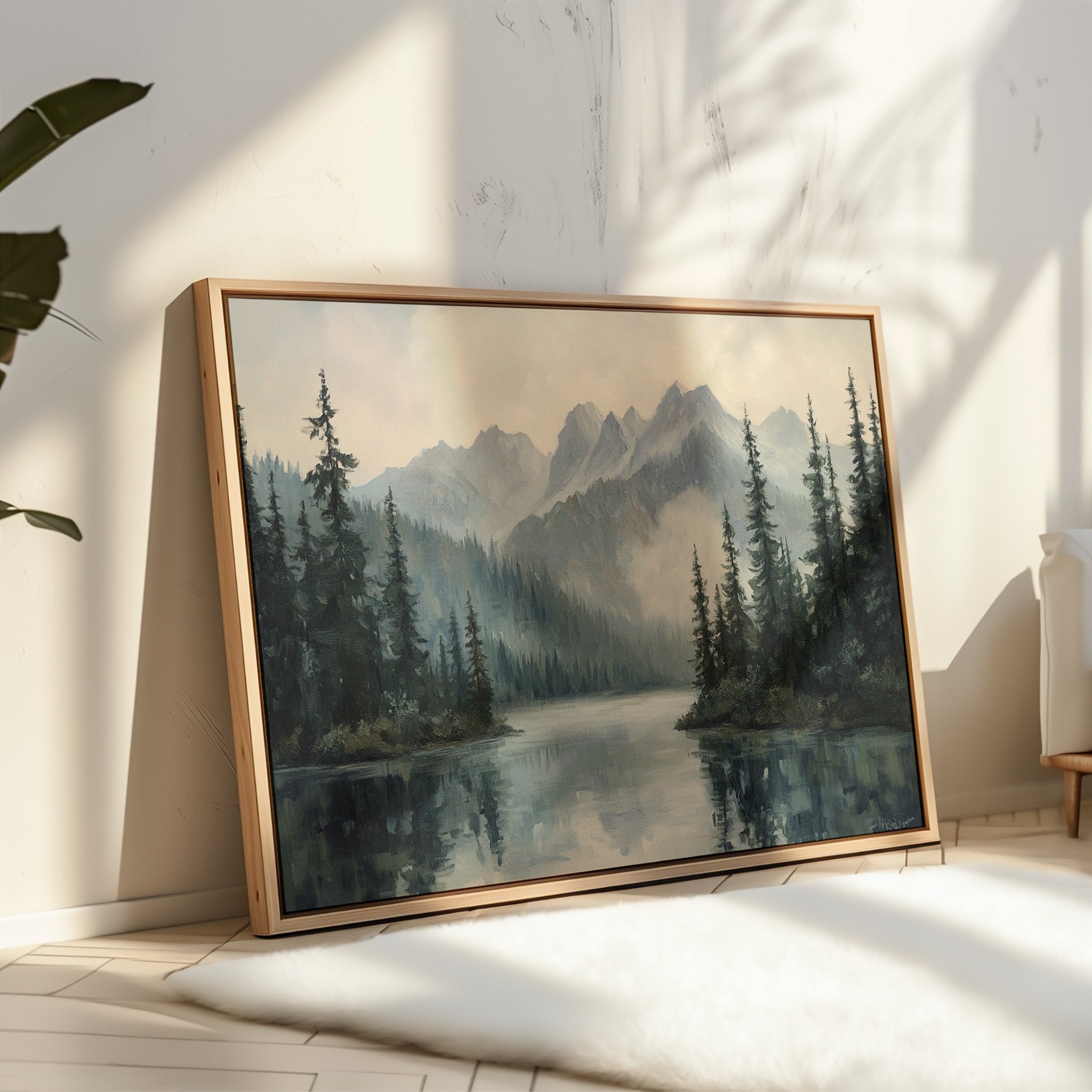 Where the Mountains Sleep in Silence