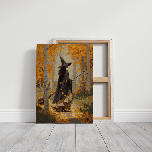 A Path Through Golden Leaves