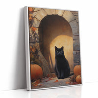 Autumn's Keeper In Stone Archway