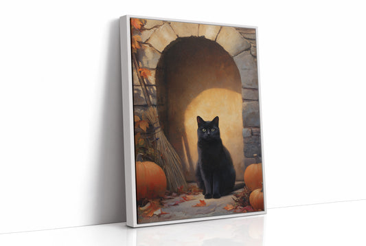 Autumn's Keeper In Stone Archway