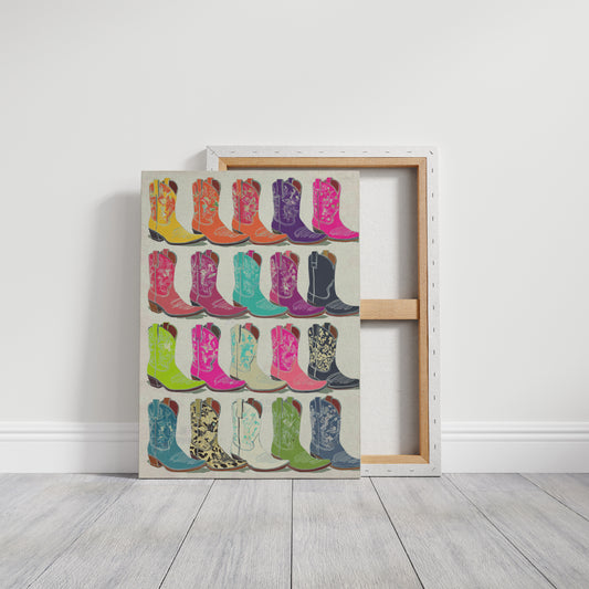 Rainbow Boots Paint Desert Stories