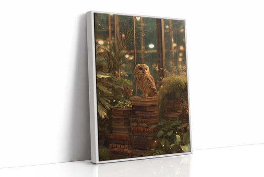 Midnight Scholar Among Ancient Pages