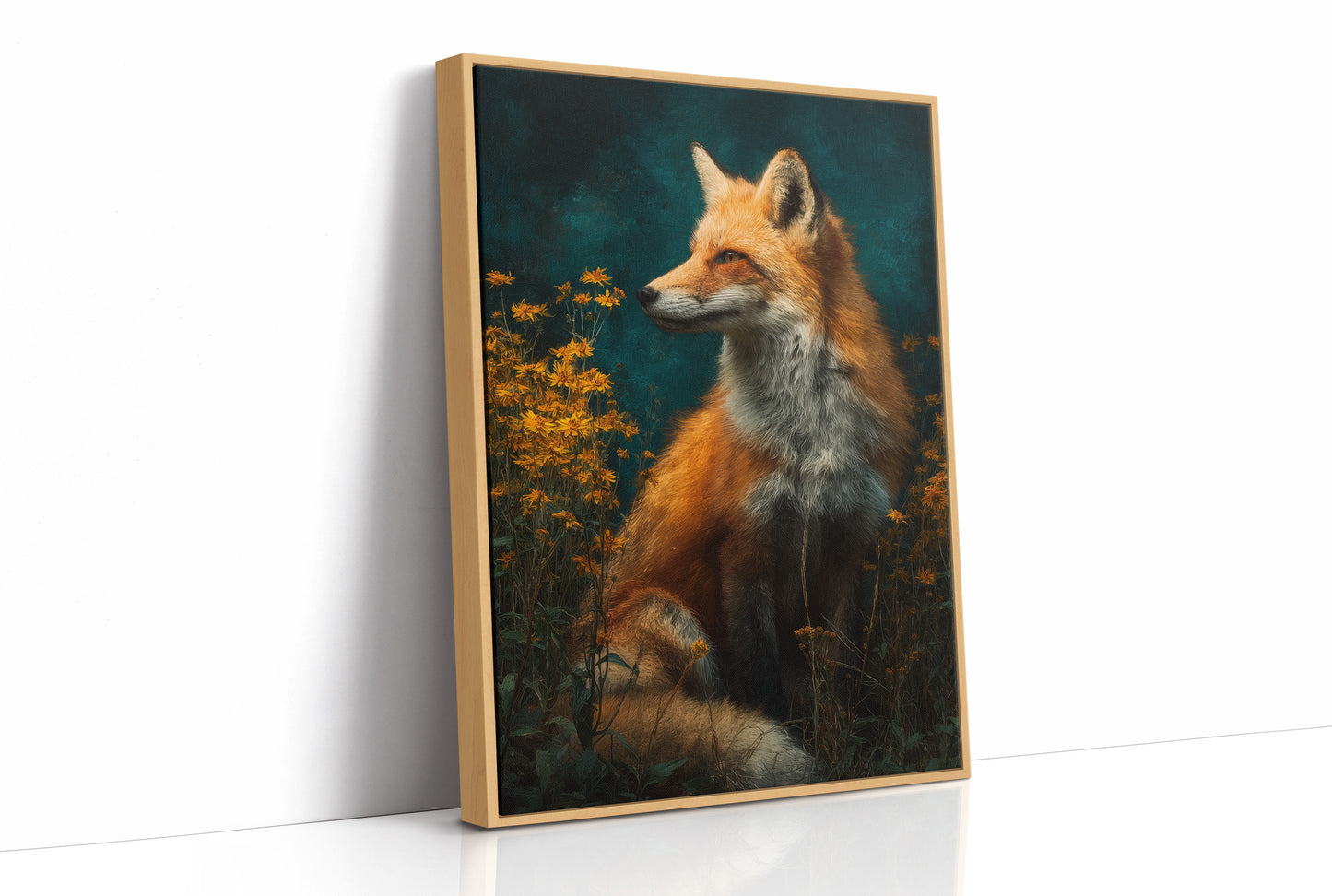 The Fox Who Watched the Field Turn Gold
