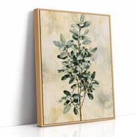 Eucalyptus Sprig on Golden Cream