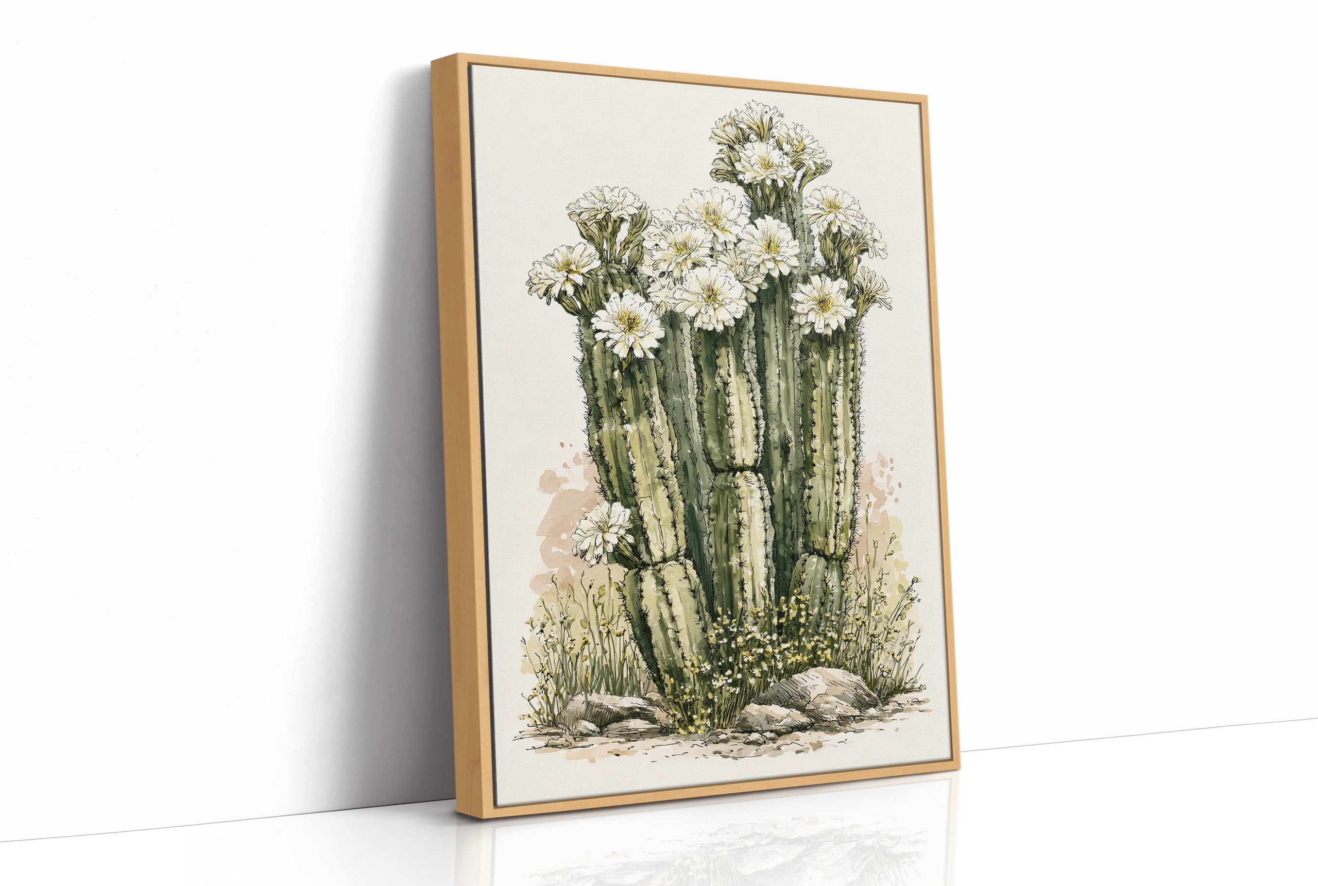 Crown of Cactus Blossoms