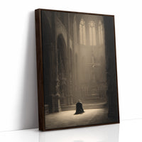 Sacred Solitude In Golden Light