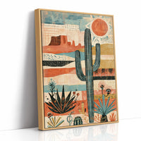 Mid-Century Desert: Saguaro Sun