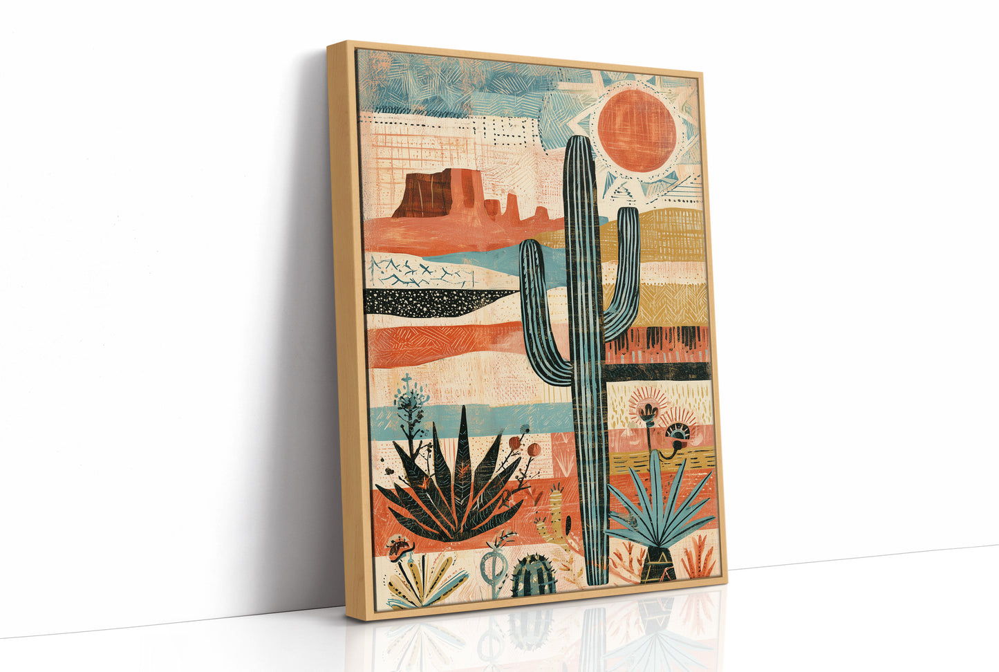 Mid-Century Desert: Saguaro Sun