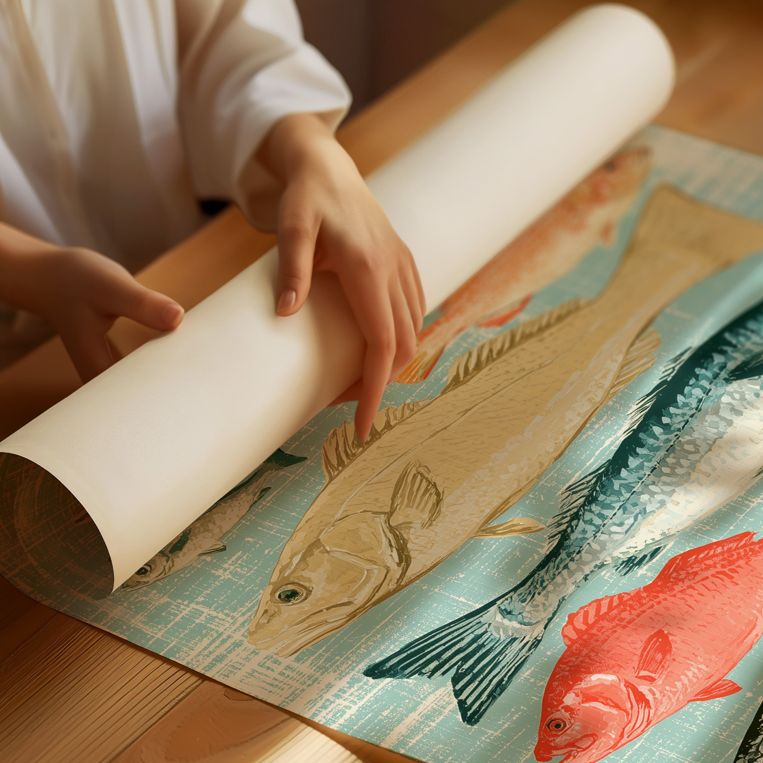 Catch of the Day: A Vintage Fish Chart
