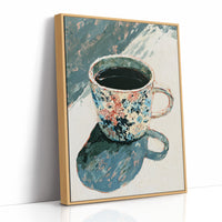 Floral Mug, Long Morning Shadow