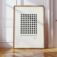 The Ninety-Nine and the One Minimalist Print