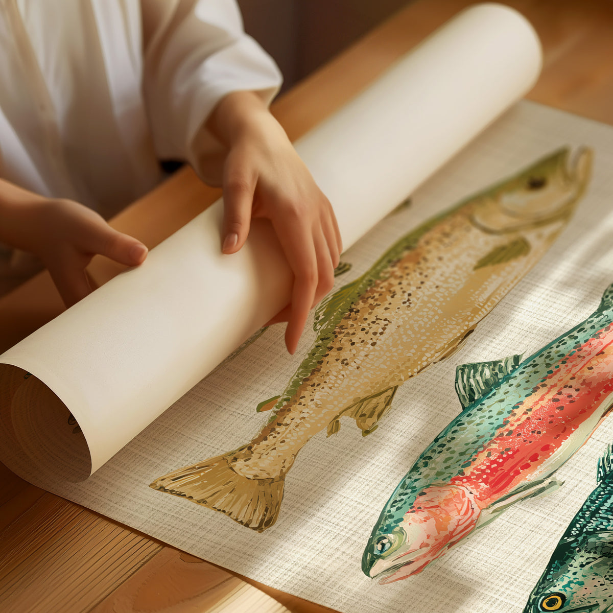 River Run: A Trout and Salmon Chart