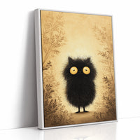 Curious Fluff Meets Golden Light