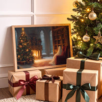 Silent Night In The Library Castle