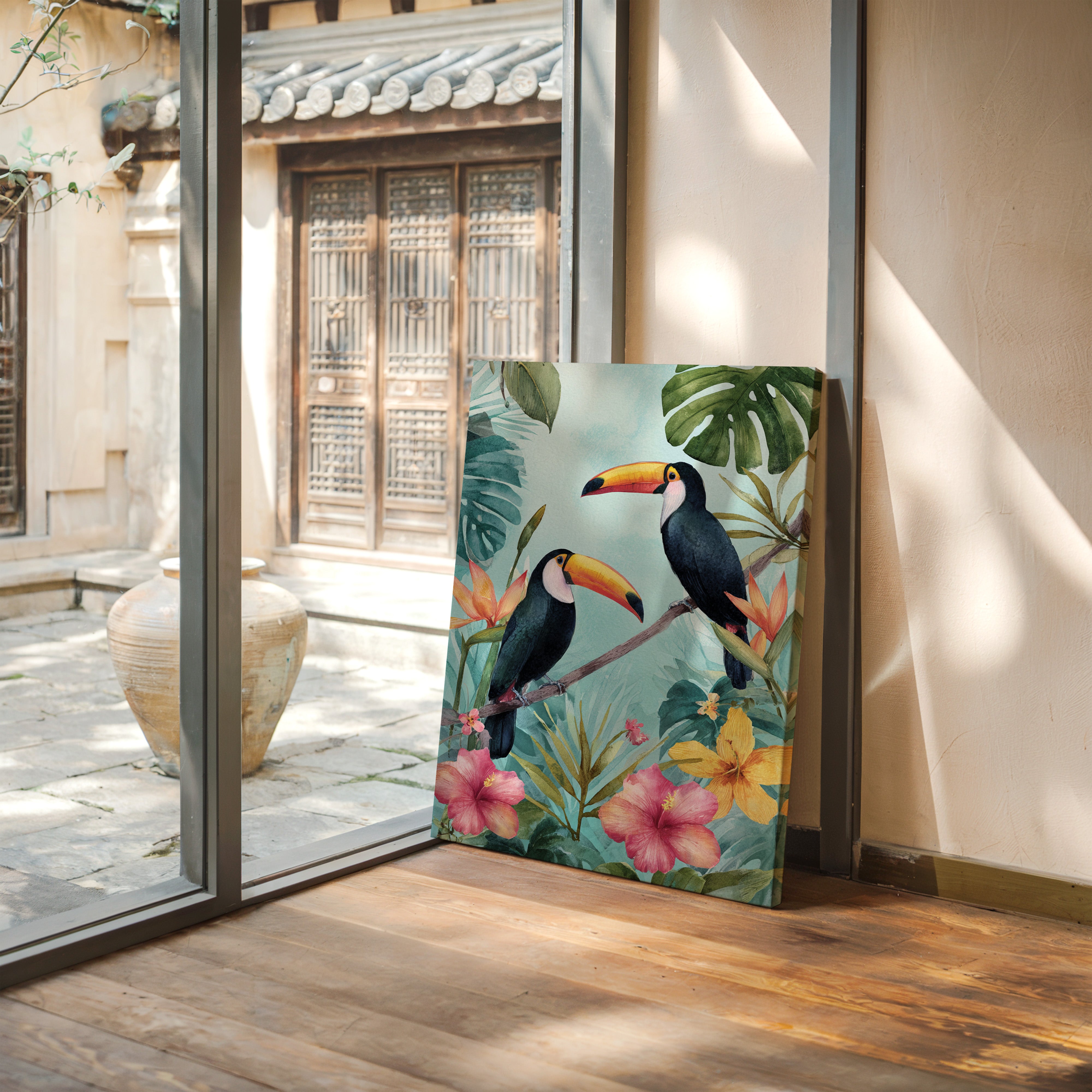 Conversations Among Tropical Blooms