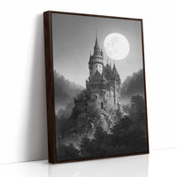 Castle Beneath Midnight's Glow
