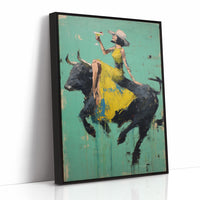 Champagne Ride in Turquoise