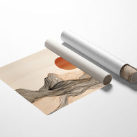 Mountains Flow Like Gentle Waves