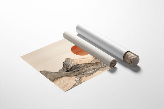 Mountains Flow Like Gentle Waves