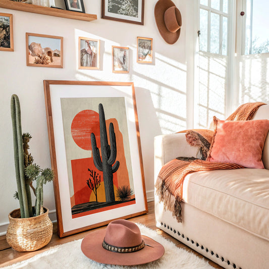 Saguaros Sing Their Sunset Song