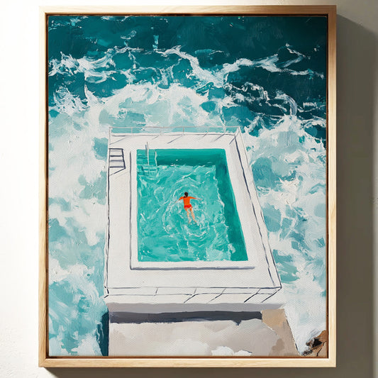 Ocean Pool Catches Summer's Float