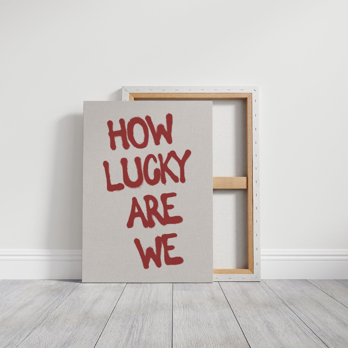 Lucky, Spray-Painted