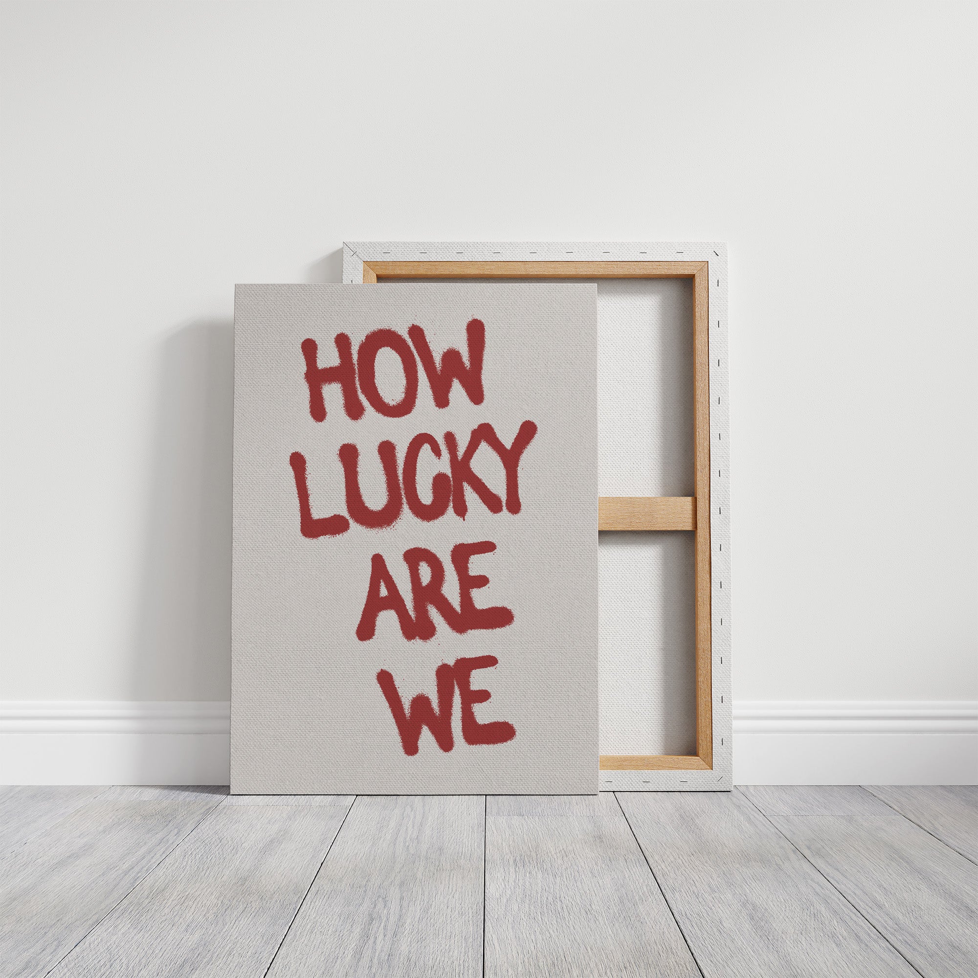 Lucky, Spray-Painted