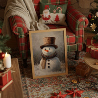 Frosty's Portrait In Golden Light