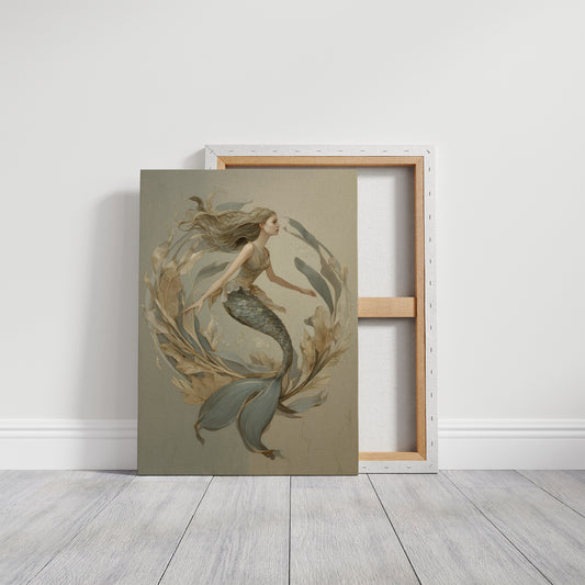 Seafoam Tales Among Kelp Forest