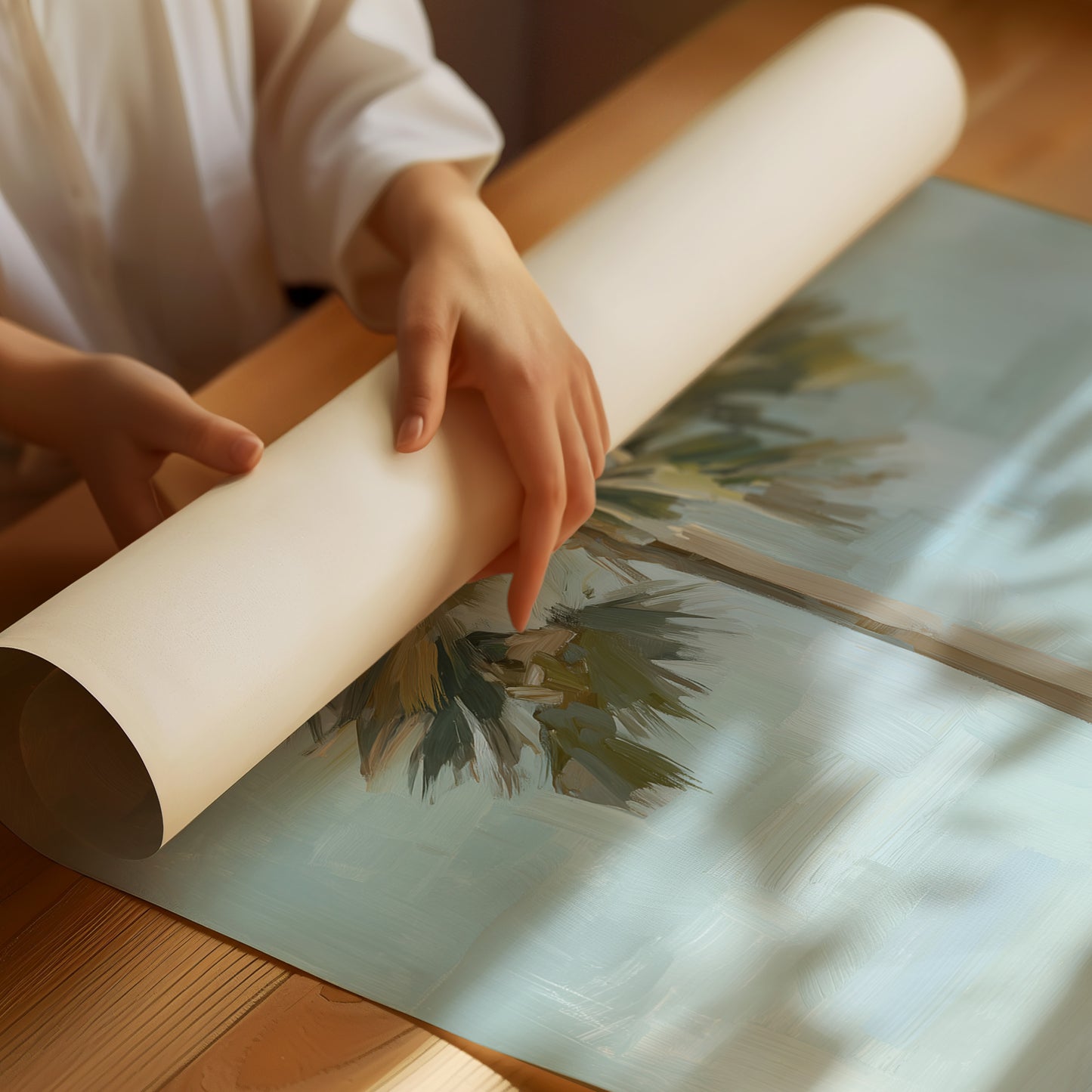 Coastal Wanderer Awaits Tide Change