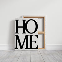 Bold Serif Home Typography Print