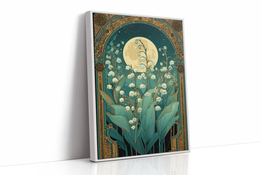 Moonlit Bells Under Starry Arch