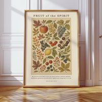 Fruit of the Spirit Botanical Print
