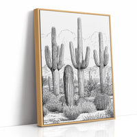 Saguaro Sketch Standoff