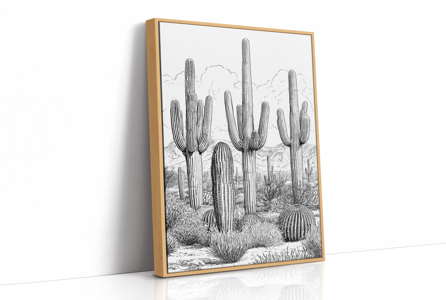 Saguaro Sketch Standoff