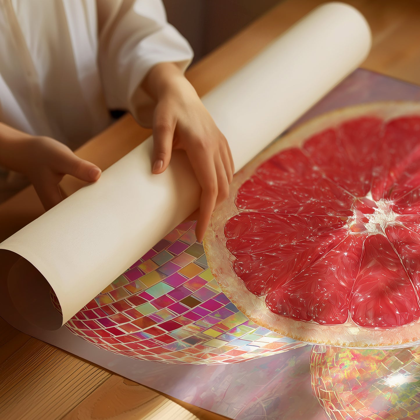 Grapefruit Walked Into the Party
