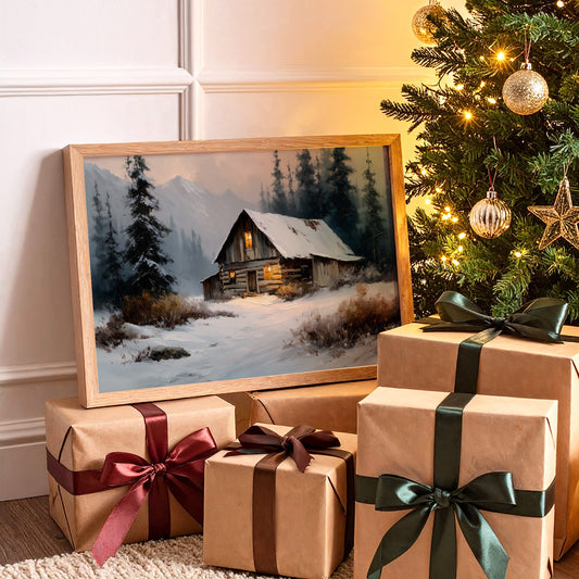 Snow Blankets The Mountain Hideaway