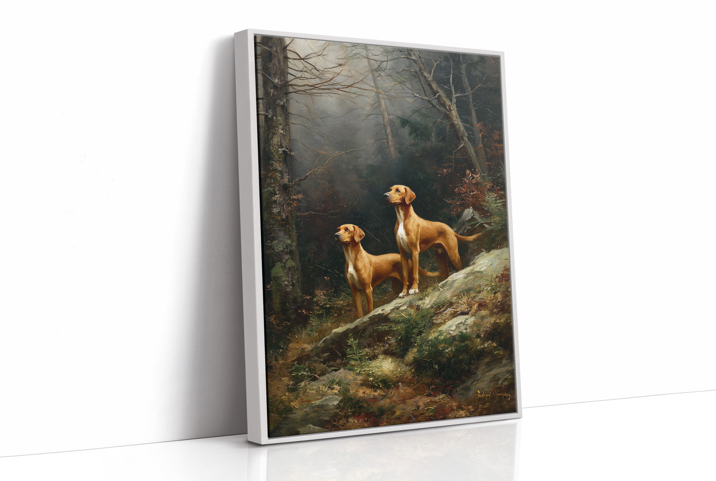 Loyal Companions Await The Hunt