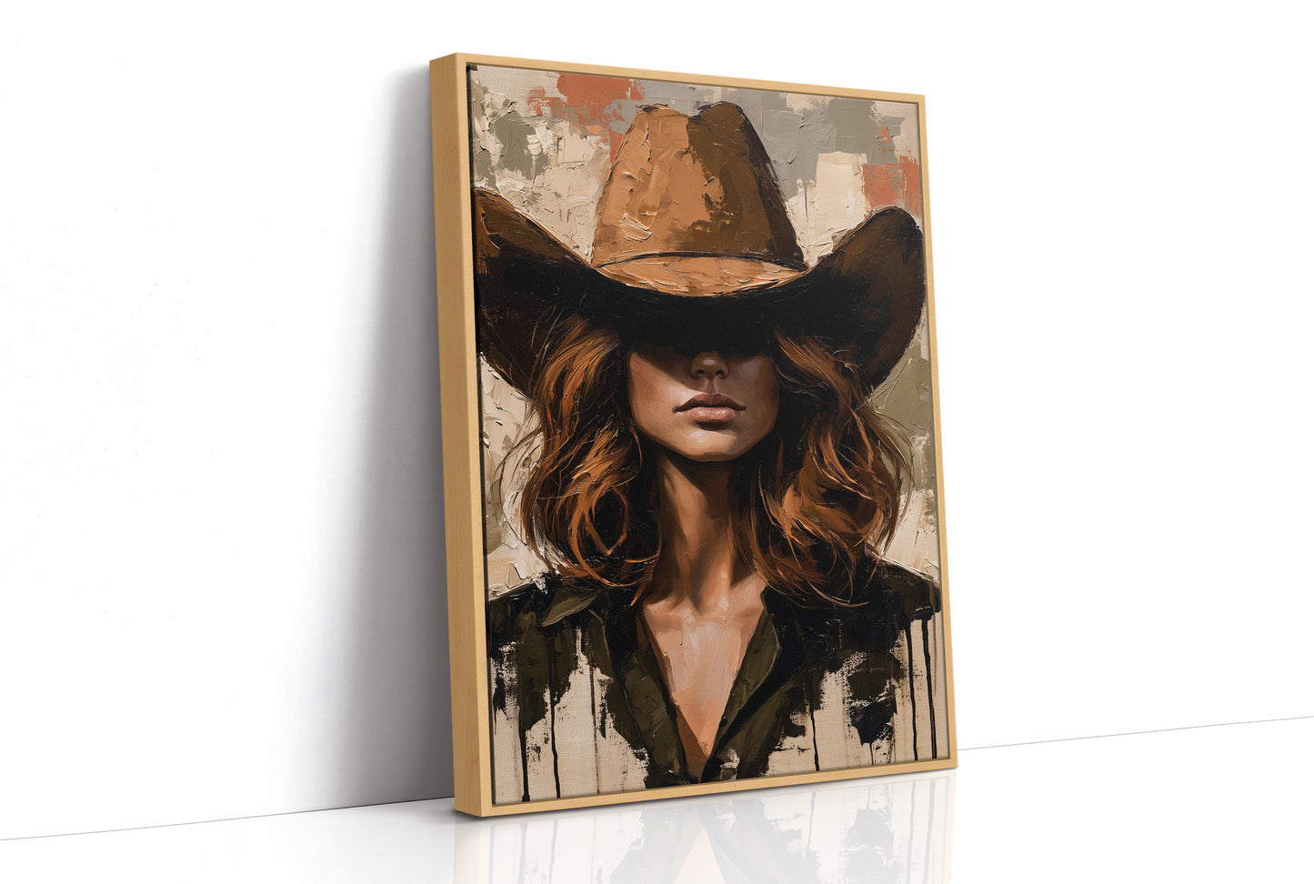Caramel Brim, Copper Hair, Full Shadow