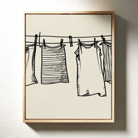 Linens Dance In Morning Light