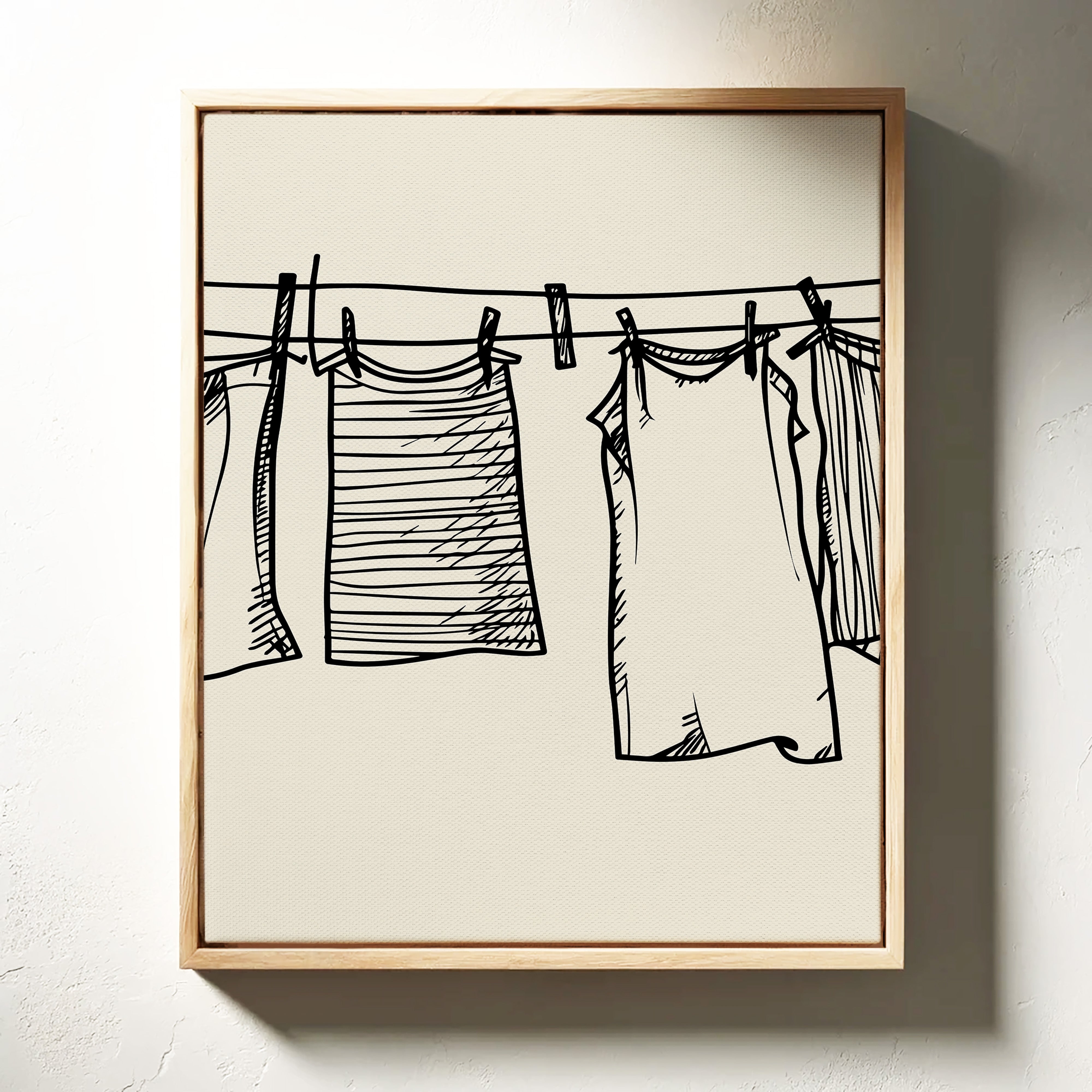 Linens Dance In Morning Light